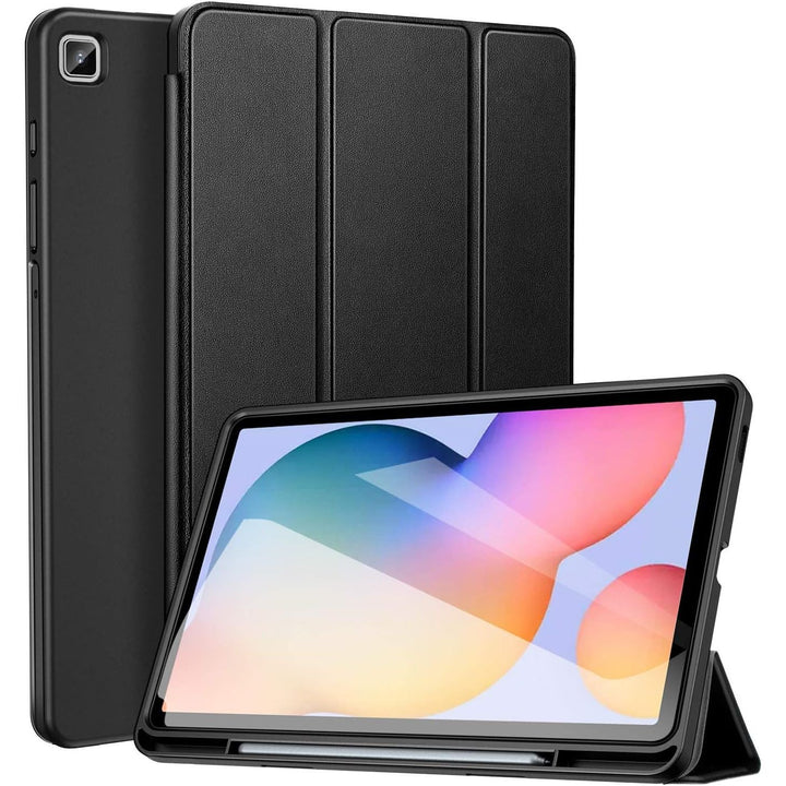 ZtotopCases for 2024/2022/2020 Samsung Galaxy Tab S6 Lite 10.4" Case with Pen Holder,Auto Wake/Sleep,Suitable for Model SM - P625/P620/P619/P615, Black - Just Closeouts Canada Inc.