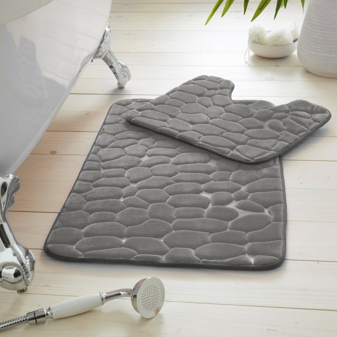 Bath Mat and Pedestal Set - Just Closeouts Canada Inc.