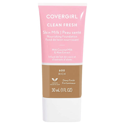 CoverGirl Clean Fresh Nourishing Skin Milk Foundation, 600 Rich, 30mL - Just Closeouts Canada Inc.3614227293472