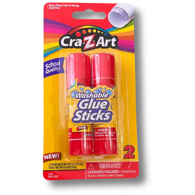 Cra-Z-Art Washable Glue Sticks, 12g - Just Closeouts Canada Inc.884920113749