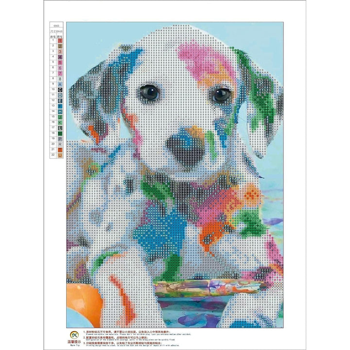 Diamond Painting Kits 5D DIY Dalmatian Dog 12"x16" - Just Closeouts Canada Inc.