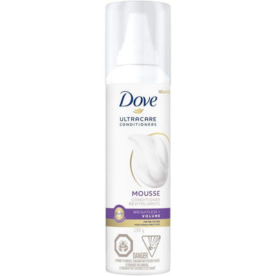 Dove UltraCare Conditioner Foam Weightless Volume, 198g - Just Closeouts Canada Inc.079400460370