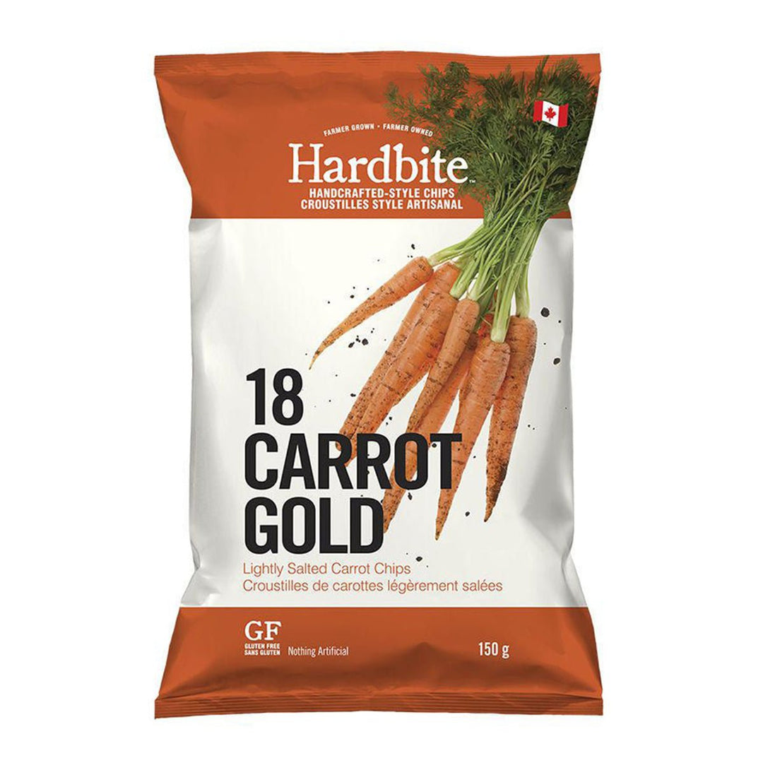 Hardbite - Lightly Salted Carrot Chips, 150g - Just Closeouts Canada Inc.673513113552