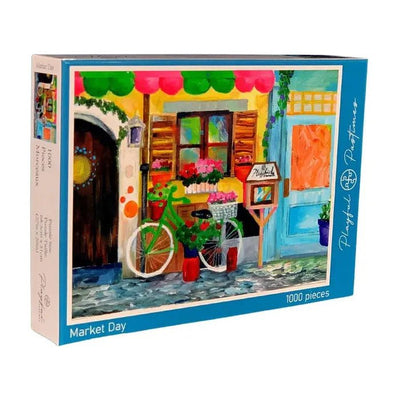 Market Day Puzzles, 1000pc - Just Closeouts Canada Inc.624152800075