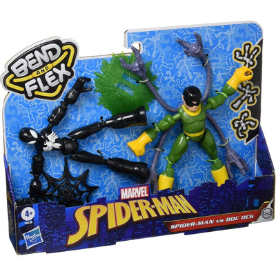 Marvel Bend and Flex Spider-Man Vs. Doc Ock Action Figures - Just Closeouts Canada Inc.5010993789825
