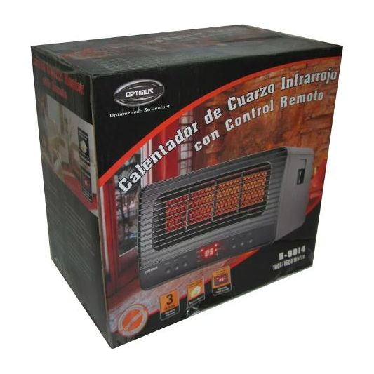 Optimus Infrared Quartz Heater With Remote - Just Closeouts Canada Inc.630326180140