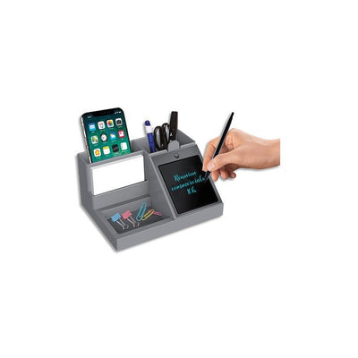 Orium Desk Organizer 4 Compartment with Notepad and Stylus - Just Closeouts Canada Inc.3661474236431