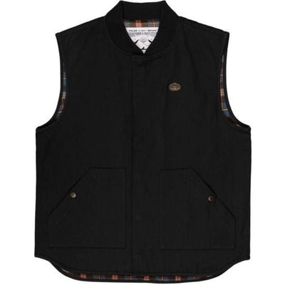 Poler Bishop Sleeveless Jacket, Black, Small - Just Closeouts Canada Inc.840230613355
