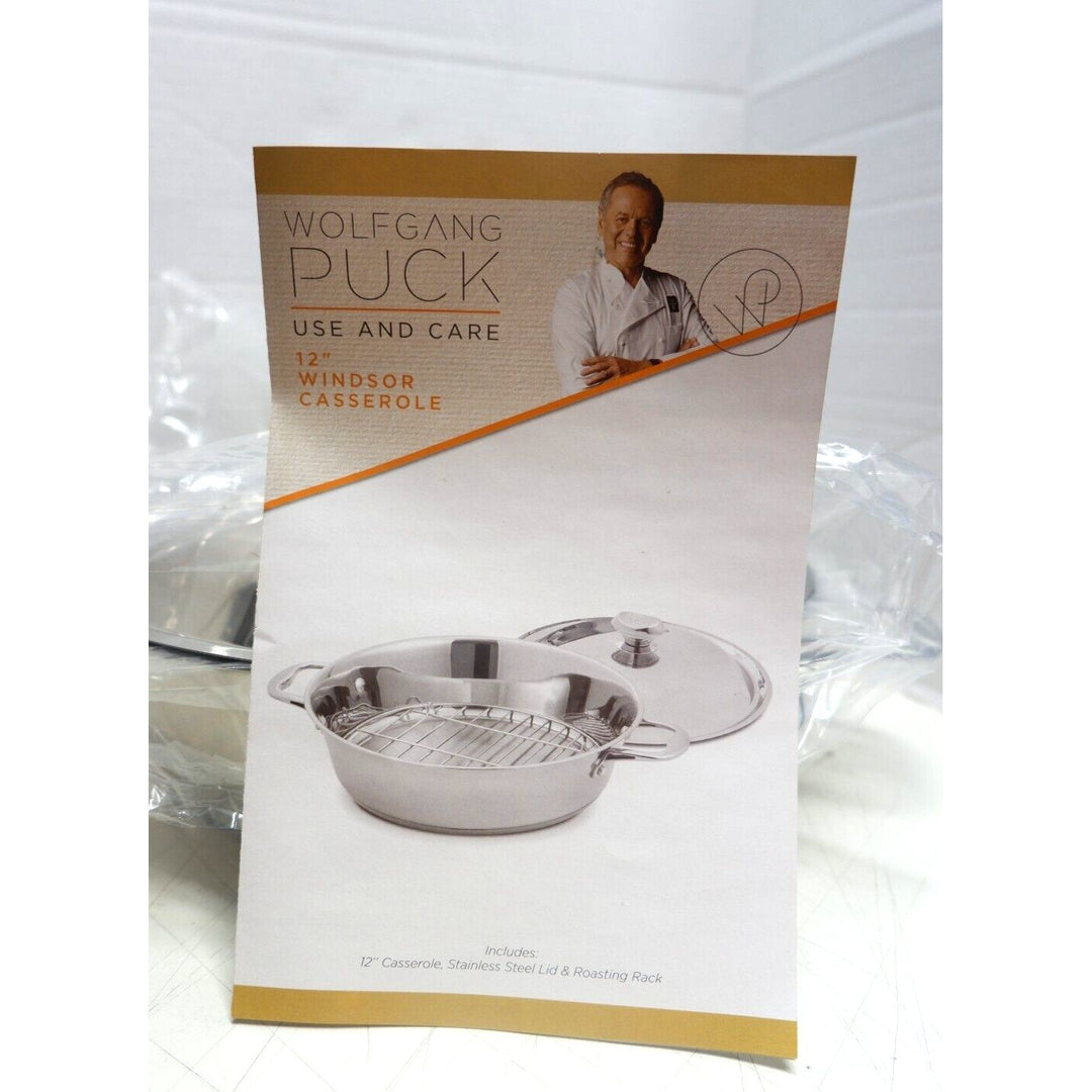 Wolfgang Puck 12" Windsor Casserole Pan with Lid - Just Closeouts Canada Inc.